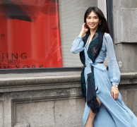 用她的话说：实的感遭到做“林志玲”的欢愉